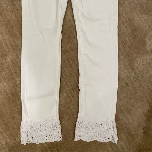 7 for All Mankind Size 24 White Jeans - Picture 4 of 5